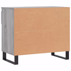 vidaXL Shoe Cabinet Shoe Cupboard Shoe Storage Rack Shelf Engineered Wood - grey sonoma - Additional view 7
