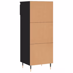 vidaXL Shoe Cabinet Shoe Cupboard Shoe Storage Rack Shelf Engineered Wood - black - Additional view 7
