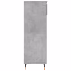 vidaXL Shoe Cabinet Shoe Cupboard Shoe Storage Rack Shelf Engineered Wood - concrete grey - Additional view 6