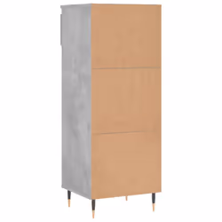 vidaXL Shoe Cabinet Shoe Cupboard Shoe Storage Rack Shelf Engineered Wood - concrete grey - Additional view 7