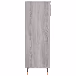 vidaXL Shoe Cabinet Shoe Cupboard Shoe Storage Rack Shelf Engineered Wood - grey sonoma - Additional view 6