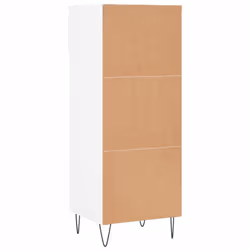 vidaXL Shoe Cabinet Shoe Cupboard Shoe Storage Rack Shelf Engineered Wood - high gloss white - Additional view 7
