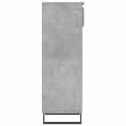 vidaXL Shoe Cabinet Shoe Cupboard Shoe Storage Rack Shelf Engineered Wood - concrete grey - Additional view 6