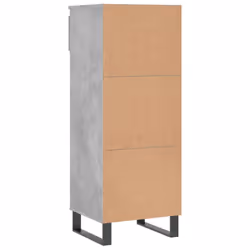 vidaXL Shoe Cabinet Shoe Cupboard Shoe Storage Rack Shelf Engineered Wood - concrete grey - Additional view 7