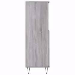 vidaXL Highboard Sideboard Tall Storage Cabinet Side Cabinet Engineered Wood - grey sonoma - Additional view 6