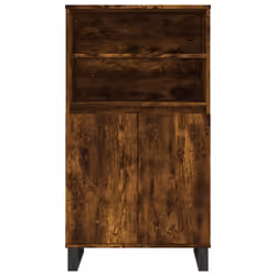 vidaXL Highboard Sideboard Tall Storage Cabinet Side Cabinet Engineered Wood - smoked oak - Additional view 5