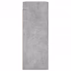 vidaXL Wall Mounted Cabinet Storage Cabinet Cupboard Smoked Oak Engineered Wood - concrete grey - Additional view 7
