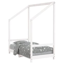 VidaXL 835707 kids bed White Wood