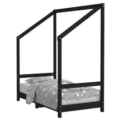 VidaXL 835708 kids bed Black Wood