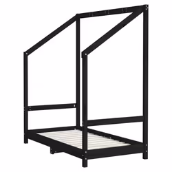 VidaXL 835708 kids bed Black Wood