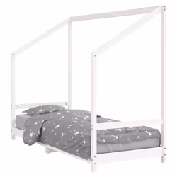 VidaXL 835713, White, Wood, 90 x 190 mm, 1 pc(s)