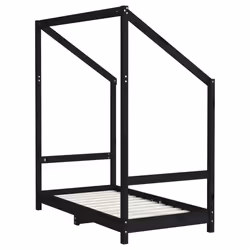 VidaXL 835714 kids bed Black Wood - Additional view 6