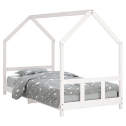 VidaXL 835719 kids bed White Wood