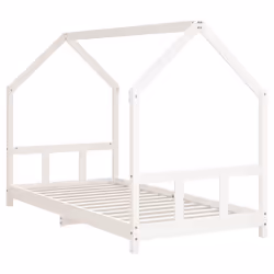 VidaXL 835719 kids bed White Wood