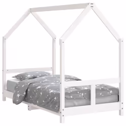VidaXL 835725, White, Wood, 80 x 160 mm, 1 pc(s)