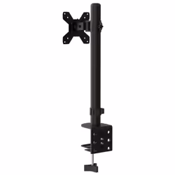 ) vidaXL Triple Monitor Stand Monitor Arm Mount Monitor Mount Black Steel VESA - single (without arm - Additional view 4