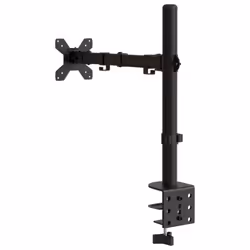 vidaXL Triple Monitor Stand Monitor Arm Mount Monitor Mount Black Steel VESA - single - Additional view 5