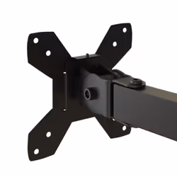 vidaXL Triple Monitor Stand Monitor Arm Mount Monitor Mount Black Steel VESA - dual - Additional view 9