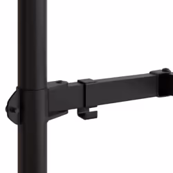vidaXL Monitor Mount Dual Monitor Stand for Desk Black Steel VESA 75/100 mm - Additional view 9