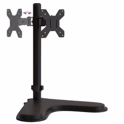 ) vidaXL Monitor Mount Single Monitor Stand Monitor Arm Mount Black Steel VESA - single (without arm - Additional view 6