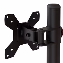 ) vidaXL Monitor Mount Single Monitor Stand Monitor Arm Mount Black Steel VESA - dual (without arm - Additional view 7