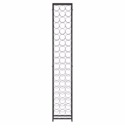 vidaXL Wine Rack Metal Bar Drink Cabinet Storage Organiser Stand Wine Holder - 34 x 18 x 200 cm - Additional view 2