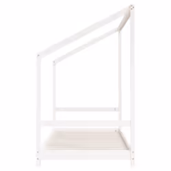 vidaXL Kids Bed Frame Wooden Bedstead Bed Base Children's Bed Solid Wood Pine - white - Additional view 4