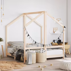 VidaXL 3200592 kids bed Wood