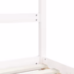 vidaXL Kids Bed Frame Wooden Bedstead Bed Base Children's Bed Solid Wood Pine - white, 80 x 160 cm - Additional view 7