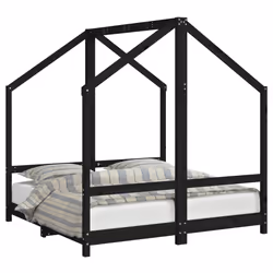 VidaXL 3200597, Black, Wood, 80 x 160 mm, 1 pc(s)