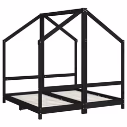 VidaXL 3200597 kids bed Black Wood
