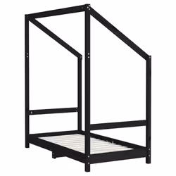 VidaXL 3200597 kids bed Black Wood - Additional view 7