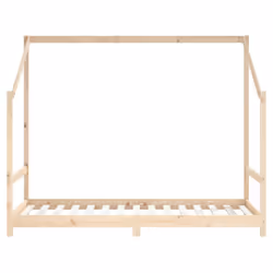 vidaXL Kids Bed Frame Wooden Bedstead Bed Base Children's Bed Solid Wood Pine - natural, 90 x 190 cm - Additional view 5