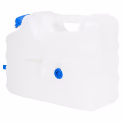 vidaXL Water Container with Tap Storage Water Carrier Transparent Plastic - 12 l - Additional view 2