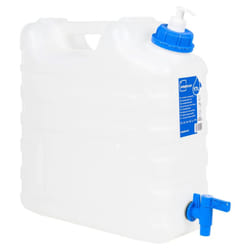 vidaXL Water Container with Tap Storage Water Carrier Transparent Plastic - 17 l