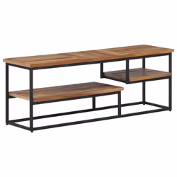 vidaXL TV Cabinet TV Stand Media Hifi Cabinet TV Unit Solid Reclaimed Teak - Additional view 9