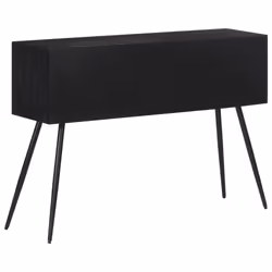 vidaXL Console Table with Drawers End Table Side Table Solid Reclaimed Teak - Additional view 4