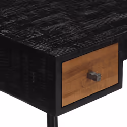 vidaXL Desk Office Writing Desk Working Computer Table Solid Reclaimed Teak - Additional view 5