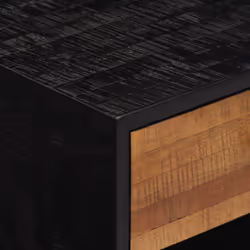vidaXL Bedside Cabinet Nightstand Bed Side Table End Table Solid Wood Teak - Additional view 5