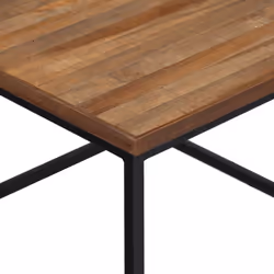 vidaXL Nesting Coffee Tables Nesting Table End Table 2 pcs Solid Wood Teak - Additional view 5