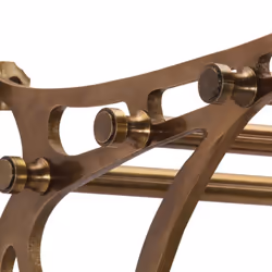 vidaXL Luggage Rack with Coat Hangers Wall Mounted Hat Coat Hooks Aluminium