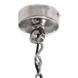 vidaXL Pendant Lighting Indoor Ceiling Light FixtureÂ Hanging Lamp Aluminium - Additional view 5