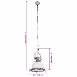vidaXL Pendant Lighting Indoor Ceiling Light FixtureÂ Hanging Lamp Aluminium