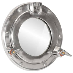 vidaXLÃÂ Porthole MirrorÃÂ Wall Hanging Home Chic DecorativeÃÂ Aluminium and Glass