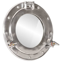 vidaXLÃÂ Porthole MirrorÃÂ Wall Hanging Home Chic DecorativeÃÂ Aluminium and Glass