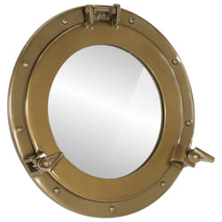 vidaXLÃÂ Porthole MirrorÃÂ Wall Hanging Home Chic DecorativeÃÂ Aluminium and Glass
