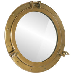 vidaXLÃÂ Porthole MirrorÃÂ Wall Hanging Home Chic DecorativeÃÂ Aluminium and Glass