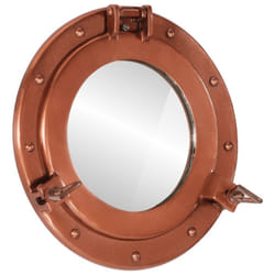 vidaXLÃÂ Porthole MirrorÃÂ Wall Hanging Home Chic DecorativeÃÂ Aluminium and Glass