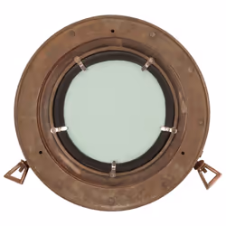 vidaXLÃÂ Porthole MirrorÃÂ Wall Hanging Home Chic DecorativeÃÂ Aluminium and Glass