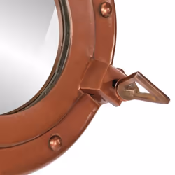 vidaXLÃÂ Porthole MirrorÃÂ Wall Hanging Home Chic DecorativeÃÂ Aluminium and Glass - Additional view 5